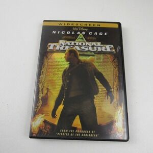 National Treasure DVD Widescreen Nicolas Cage‎ Action Adventure Movie